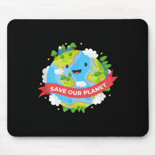 Alfombrilla De Ratón Salvar nuestro planeta Madre Tierra Proteger el me