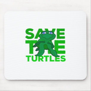 Alfombrilla De Ratón Salven A Las Tortugas