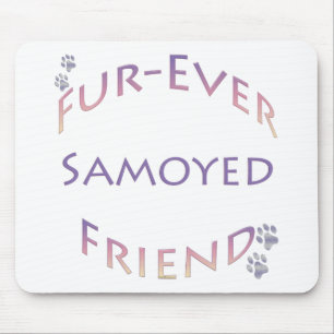 Alfombrilla De Ratón Samoyed Furever Friend