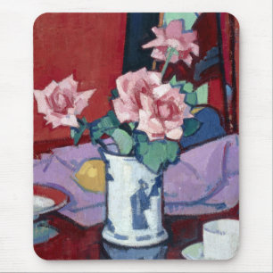 Alfombrilla De Ratón Samuel John Peploe Roses rosado, bolsa china