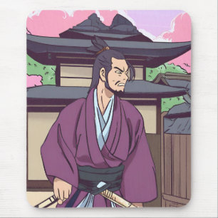 Alfombrilla De Ratón samurai