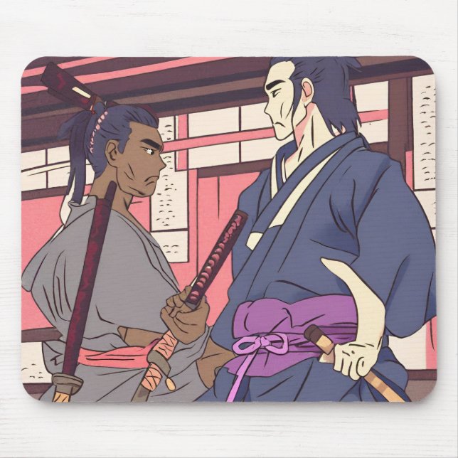 Alfombrilla De Ratón samurai (Frente)