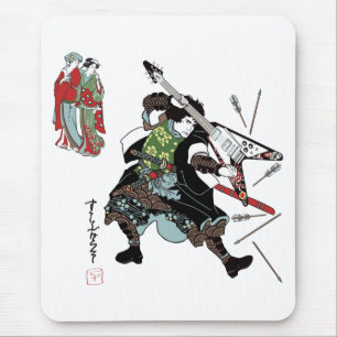 Alfombrilla De Ratón Samurai de la roca