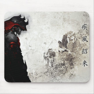 Alfombrilla De Ratón Samurai que vaga Mousepad