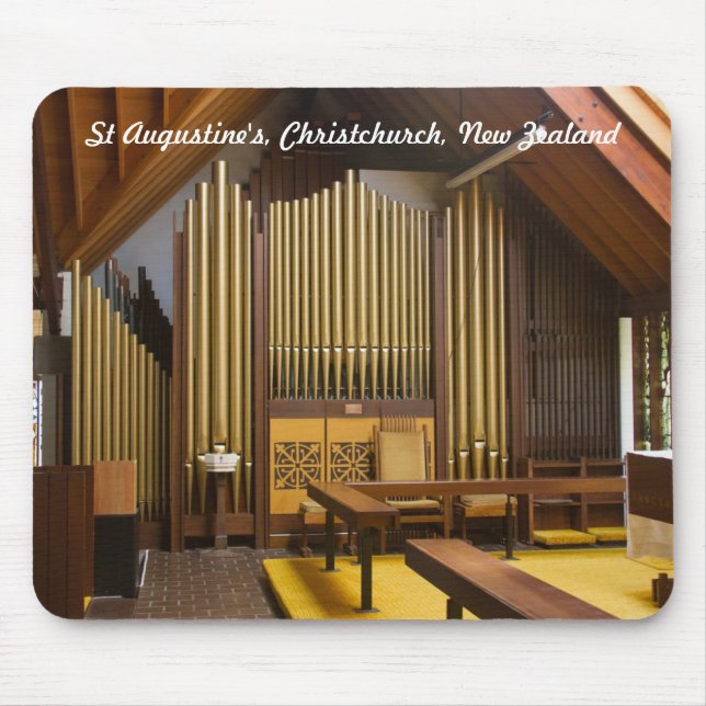Alfombrilla De Ratón San Agustín, Christchurch (Frente)