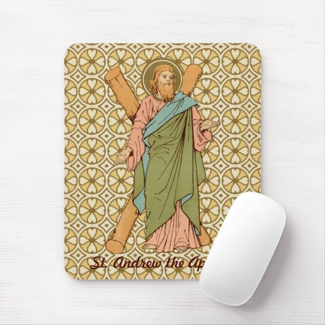 Alfombrilla De Ratón San Andrés el Apóstol (RLS 01) (Estilo 2) (Con ratón)