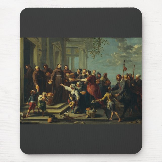 Alfombrilla De Ratón San Antonio de Padua por Willem van Herp (Frente)