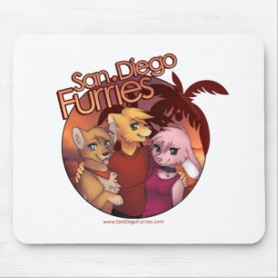 Alfombrilla De Ratón San Diego Furries