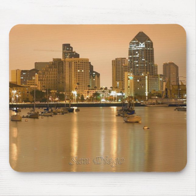 Alfombrilla De Ratón San Diego Mousepad (Frente)