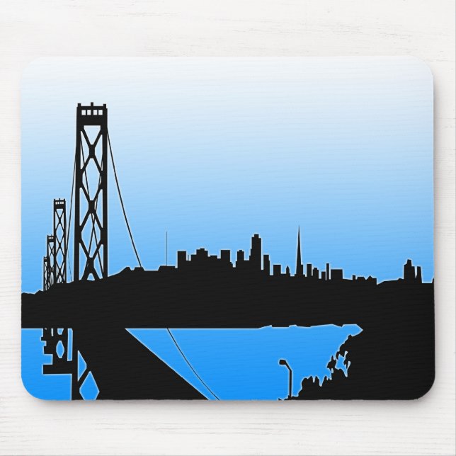 Alfombrilla De Ratón San Francisco Mousepad (Frente)
