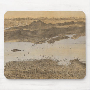 Alfombrilla De Ratón San Francisco, país circundante