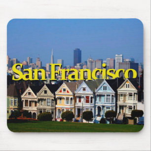 Alfombrilla De Ratón San Francisco soleado con San Francisco en el
