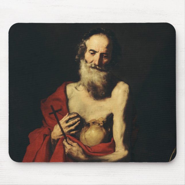 Alfombrilla De Ratón San Jerónimo por Jusepe de Ribera (Frente)