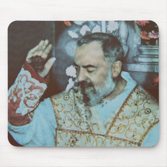 Alfombrilla De Ratón San Padre Pío (Frente)