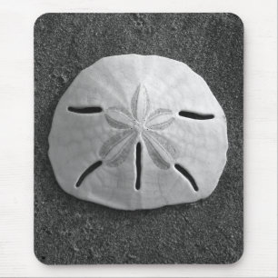 Alfombrilla De Ratón Sand Dollar Seashell Sand Beach Mousepad