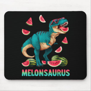 Alfombrilla De Ratón Sandía divertida melonsaurus dinosaurio t rex vera