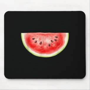 Alfombrilla De Ratón Sandía Verano Acuarela Fruta Rodaja Jugosa