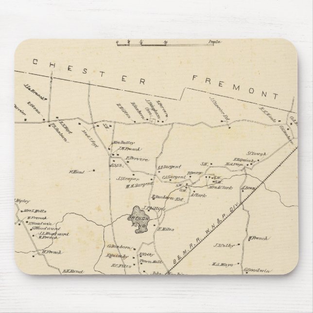 Alfombrilla De Ratón Sandown, Rockingham Co (Frente)