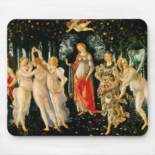 Alfombrilla De Ratón Sandro Botticelli "Primavera (Primavera)" (Frente)