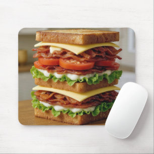 Alfombrilla De Ratón Sándwich gourmet B.L.T.