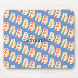 Alfombrilla De Ratón Sándwiches De Frutas Y Postres De Crema