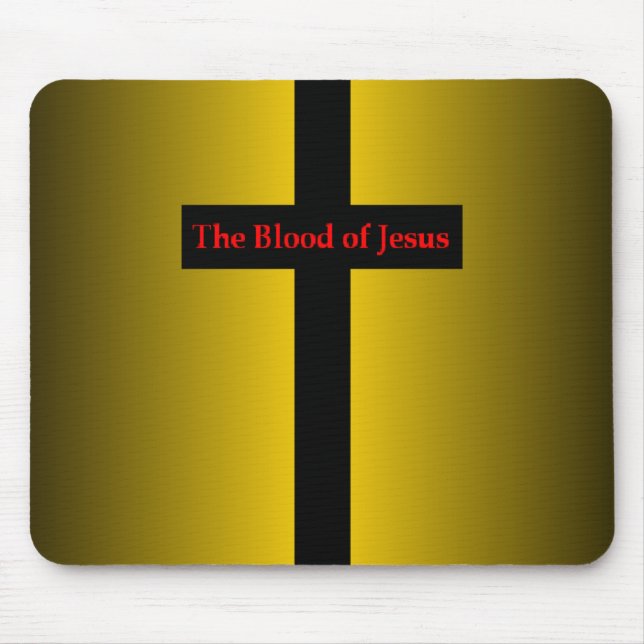 Alfombrilla De Ratón Sangre de Jesús Mousepad (Frente)