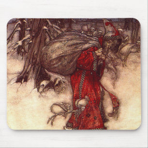 Alfombrilla De Ratón Santa Claus Arthur Rackham