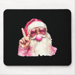 Alfombrilla De Ratón Santa Claus Soplando Chicle Nk Sungles Navidad