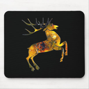 Alfombrilla De Ratón Santa Claus tiene muchos renos - reno de huevo