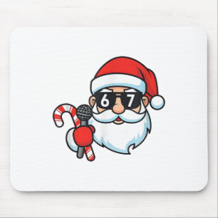 Alfombrilla De Ratón Santa Cool 67 Navidad