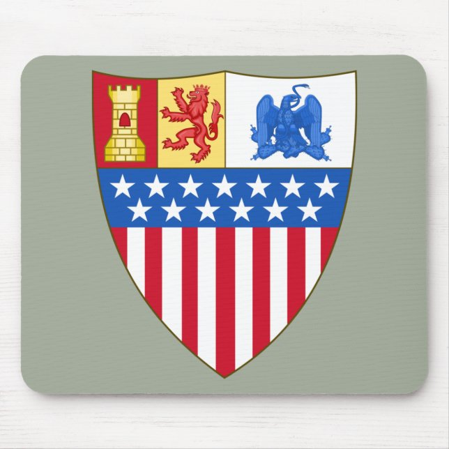 Alfombrilla De Ratón Santa Fe, Nuevo México (Escudo de armas) (Frente)