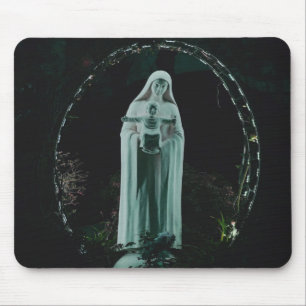 Alfombrilla De Ratón Santa Madre María y el Niño Jesús Cristiano