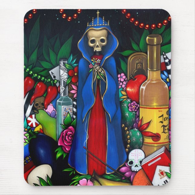 Alfombrilla De Ratón Santa Muerte Mousepad (Frente)