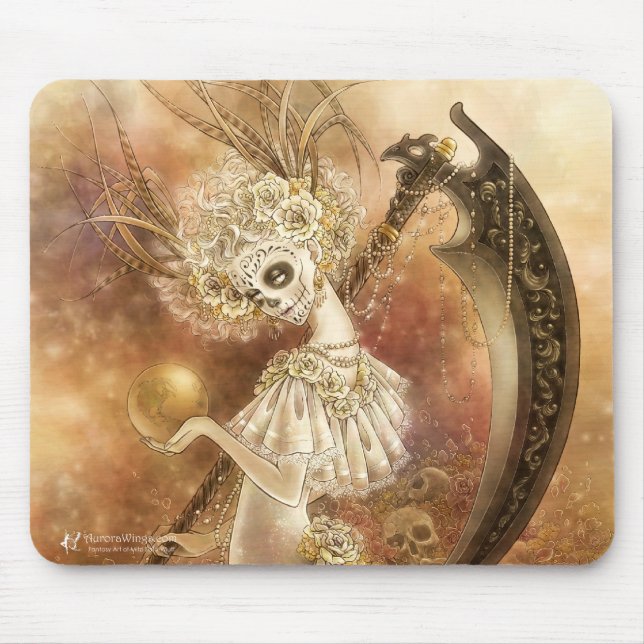 Alfombrilla De Ratón Santa Muerte Mousepad (Frente)