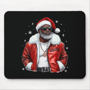 Alfombrilla De Ratón Santa Navidades afroamericanos Guay Black Afro K