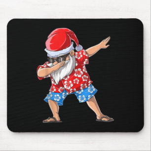 Alfombrilla De Ratón Santa Navidades En Julio Hombres Graciosos Tropica
