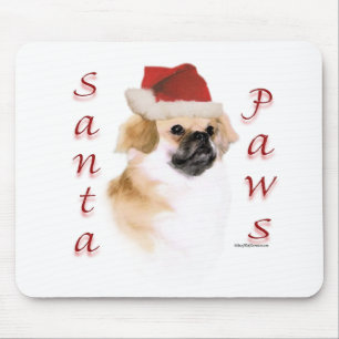 Alfombrilla De Ratón Santa Paws tibetano español