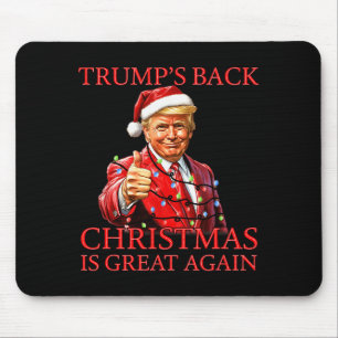 Alfombrilla De Ratón Santa Trump Baile Haz Navidad Grande Otra Vez Feo 