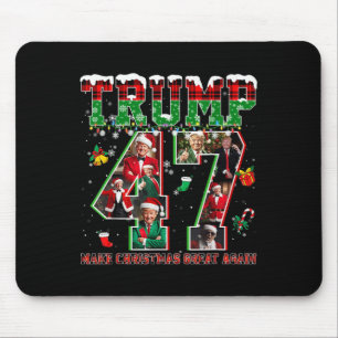 Alfombrilla De Ratón Santa Trump Hacer Navidad Grande De Nuevo Feo P de