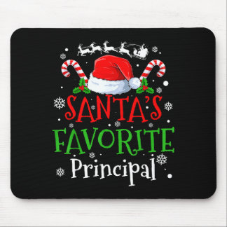 Alfombrilla De Ratón Santa's Favorite Principal Christmas Party 