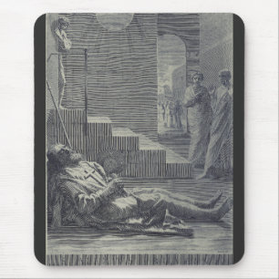 Alfombrilla De Ratón Santo Alejo de Roma Arte Sagrada Humildad