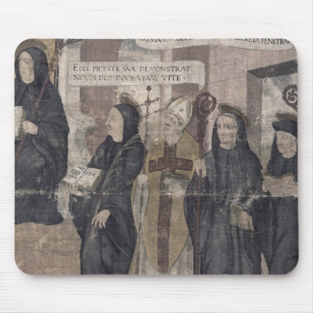 Alfombrilla De Ratón Santo Roberto y diverso benedictino (Frente)