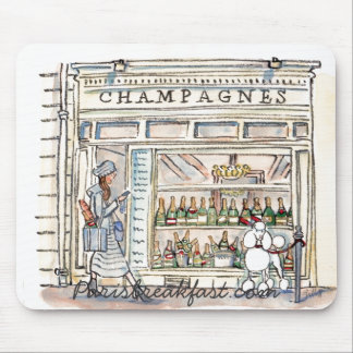 Alfombrilla De Ratón Santo Sulpice, mousepad de la ruda de Champán de