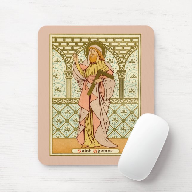 Alfombrilla De Ratón Santo Tomás del Apóstol (RLS 18) (Estilo 1) (Con ratón)