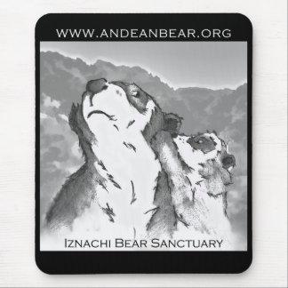 Alfombrilla De Ratón Santuario Mousepad del oso de Iznachi