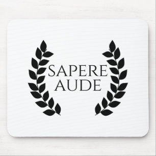 Alfombrilla De Ratón Sapere Aude