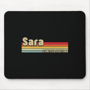 Alfombrilla De Ratón Sara Gift Name Personalized Birthday Fun Navidades