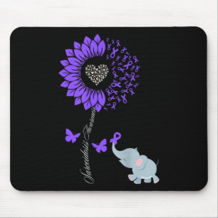 Alfombrilla De Ratón Sarcoidosis Sensibilización Elefante de girasol Ma