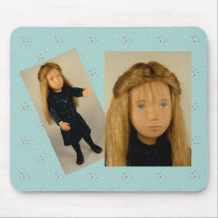 Alfombrilla De Ratón Sasha Doll / Puppe Mauspad