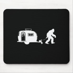 Alfombrilla De Ratón Sasquatch Rv Autocaravana Camping Bigfoot Furgonet
